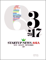 Startup News Asia, Third quarter 2017