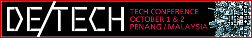 DeTech Conference: Penang, October