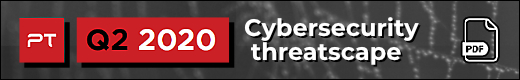 Cybersecurity Threatscape Q2 2020