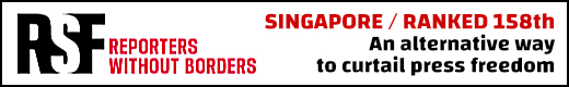 Singapore: Press Freedom / RSF