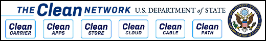 Clean Networks: US Dept of State