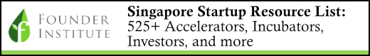 Singapore startup resources: Founder Institute