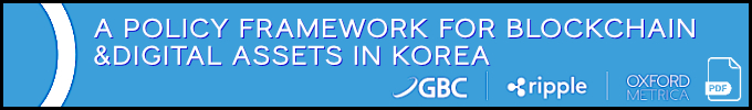 Korea: A Policy Framework for Blockchain and Digital Assets (pdf)