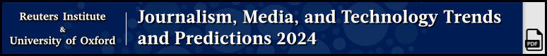 Journalism, media, tech trends 2024